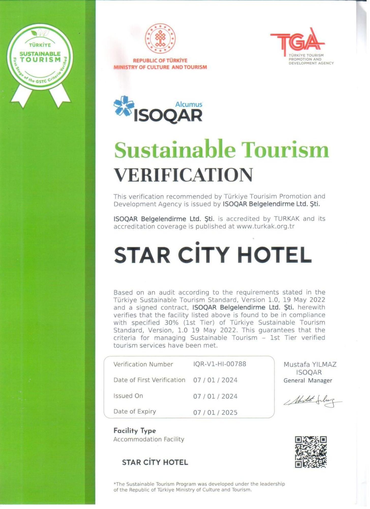 Star City Hotel Istambul Extérieur photo